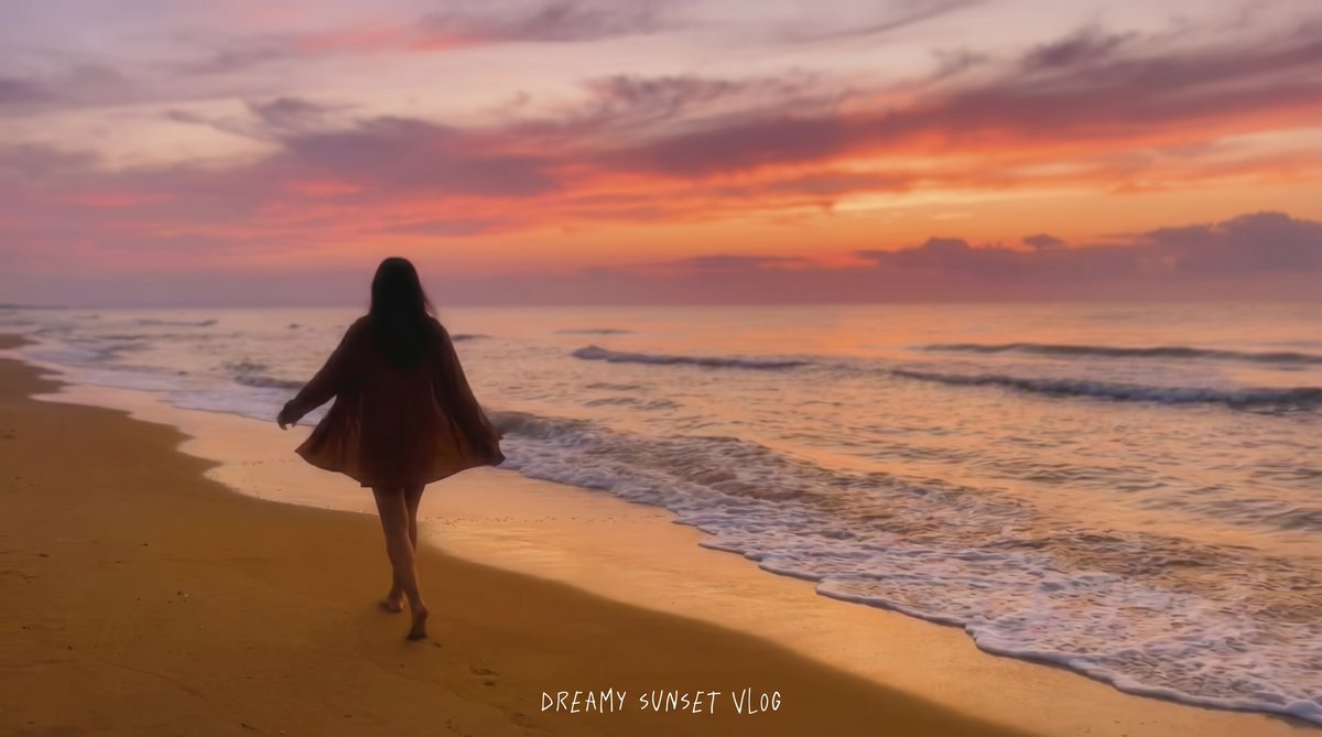 糖心vlog海边日落视频